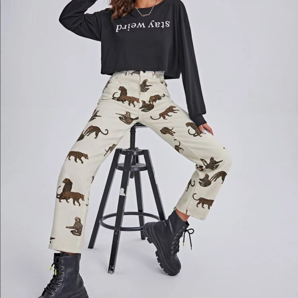 Trendy Animal Jeans
